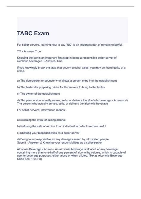 is the tabc test hard|tabc flashcard examples.